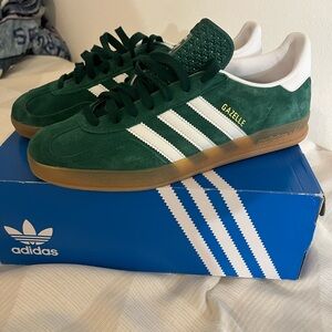 Adidas Gazelle Forest Green Sneakers